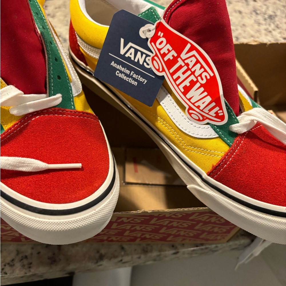 Brand new Anheim collection vans. Never worn